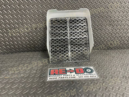 Aftermarket Radiator Cover White. *USED*