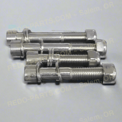 Aftermarket Rear Shock and Link Kit 16 pc Polished Stainless Steel *NEW* Parts - New