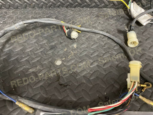 Aftermarket Round Plug CDI Wire Harness Round Plug Headlight Switch *USED* Parts - Used