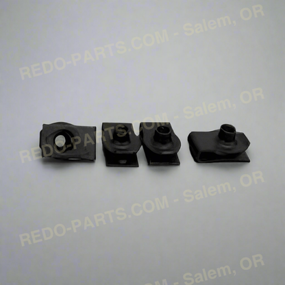 Aftermarket Speed Nut Clips for Fuel Tank Cover and Radiator Shroud - 4pc *NEW* Parts - New