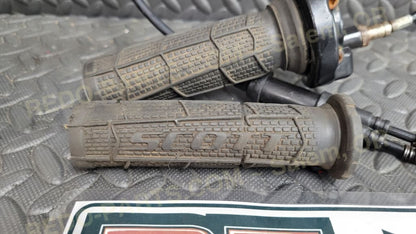 Aftermarket Twist Throttle With Grips and Cable *USED* Parts - Used