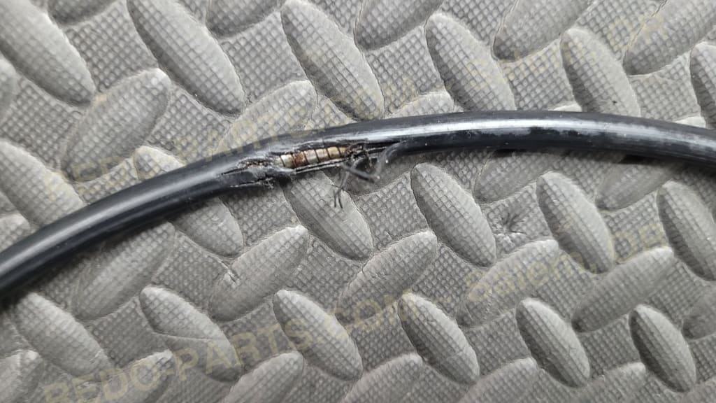 Aftermarket Twist Throttle With Grips and Cable *USED* Parts - Used