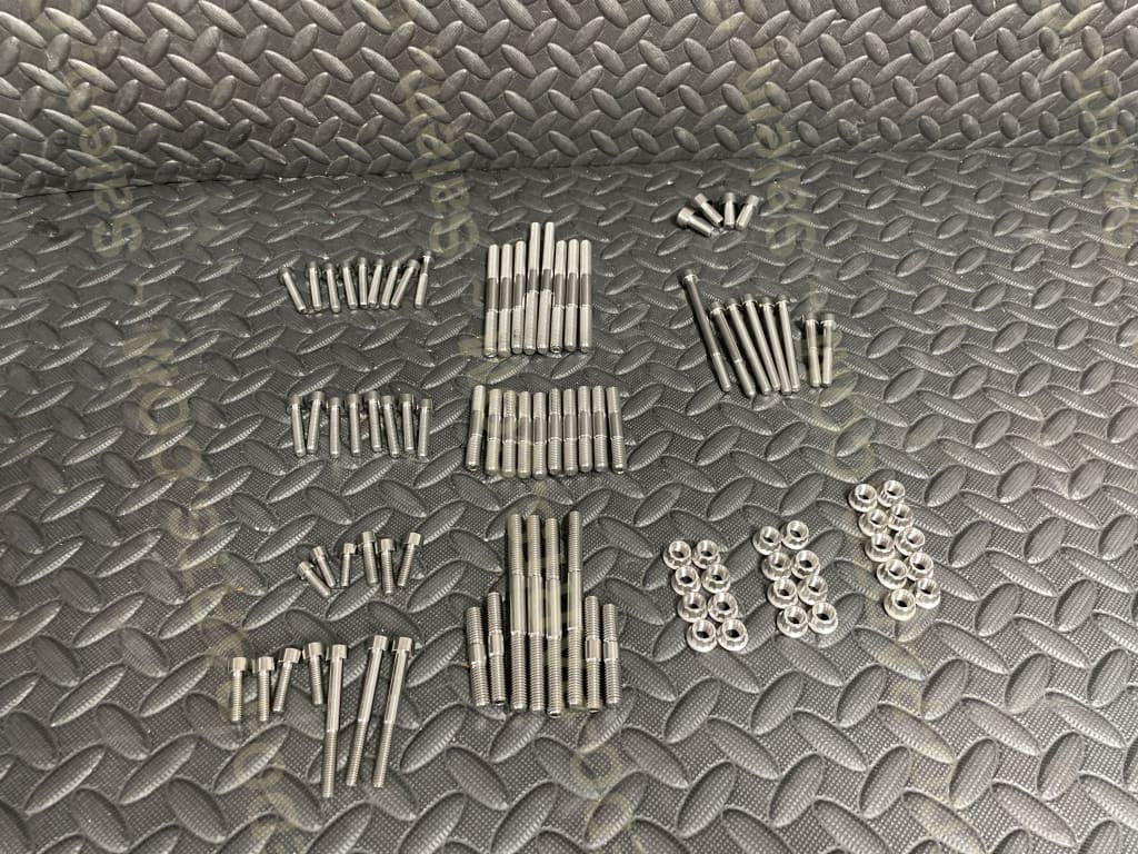 Banshee Titanium Stud Bolt Kit 96 Pcs (NEW) Parts - New