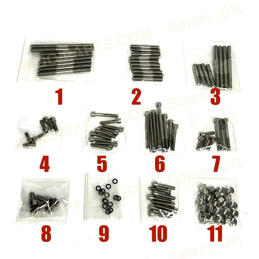 Banshee Titanium Stud Bolt Kit 96 Pcs (NEW) Parts - New