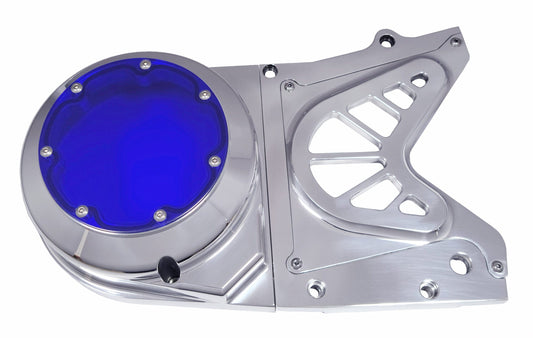 Modquad Billet Stator Cover w/ Lens Blue *NEW*