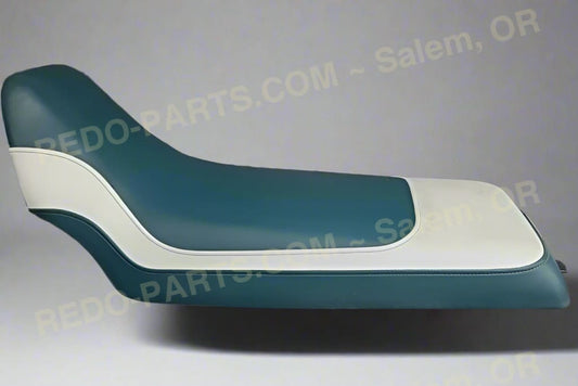 Cascade Seat Cover on 1987 Factory Seat Green and White *USED* Parts - Used