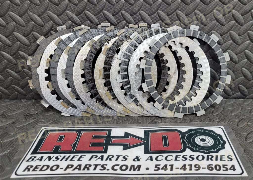 Clutch Kit *Used Fibers* w/ *New Steels* - 3mm *USED and NEW* Parts - Used