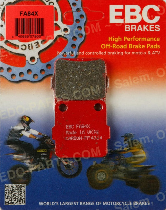 EBC Rear Brake Pads FA84X Carbon X Series *NEW* Parts - New