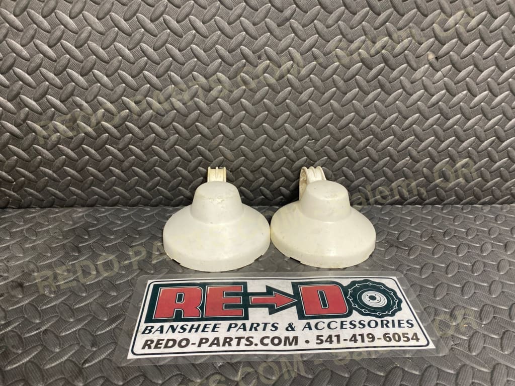 Factory OEM 1987,88,90,92&1993 White Headlight Buckets (Pair) Parts - Used