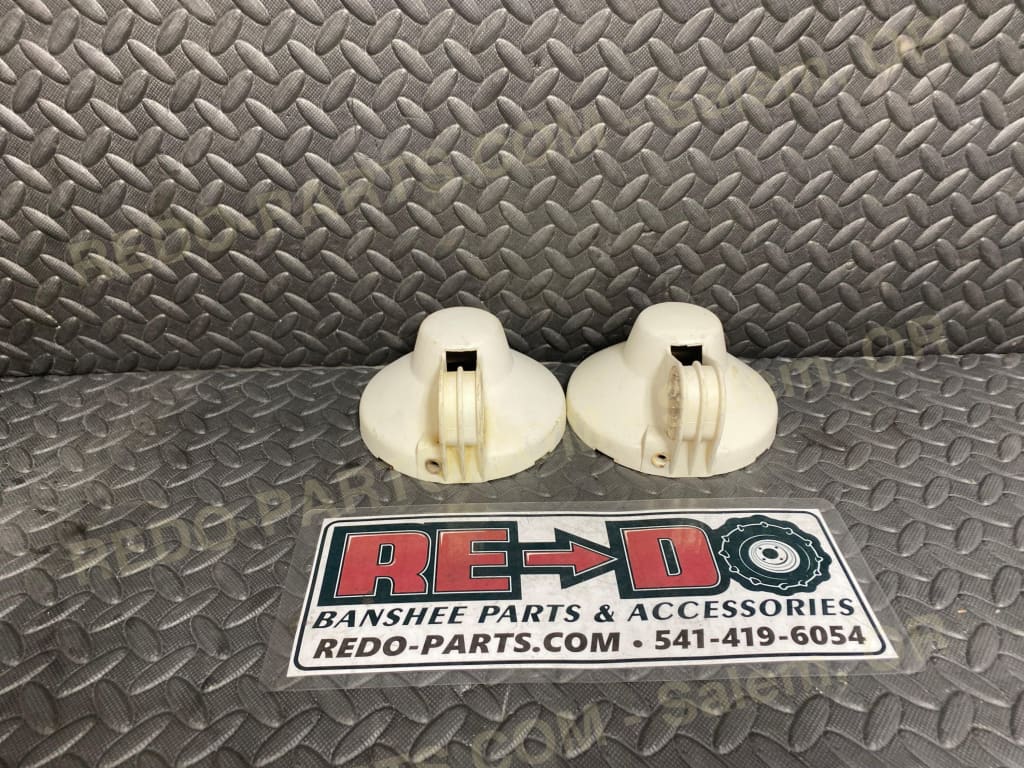 Factory OEM 1987,88,90,92&1993 White Headlight Buckets (Pair) Parts - Used