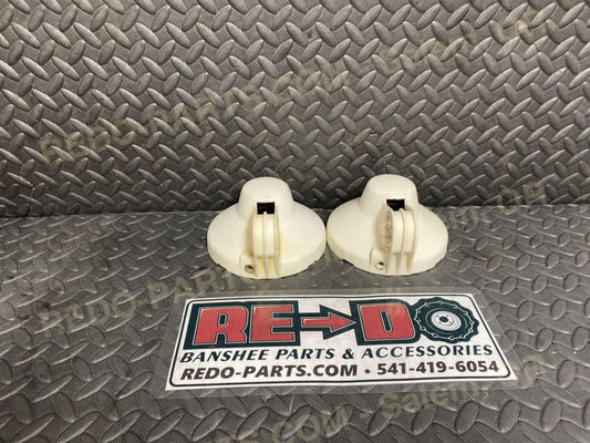 Factory OEM 1987,88,90,92&1993 White Headlight Buckets (Pair) Parts - Used