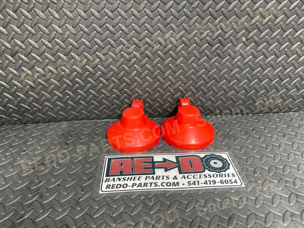Factory OEM 1989 Red Headlight Buckets. (Pair) *USED* Parts - Used