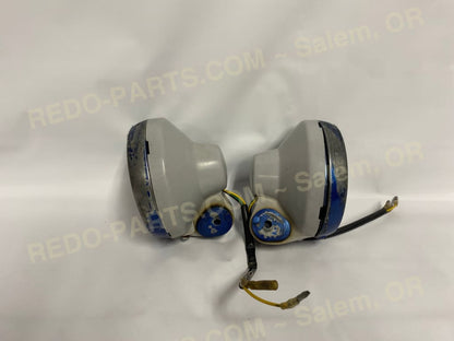 Factory OEM 1991 Gray Headlights 1 set of two *USED* Parts - Used