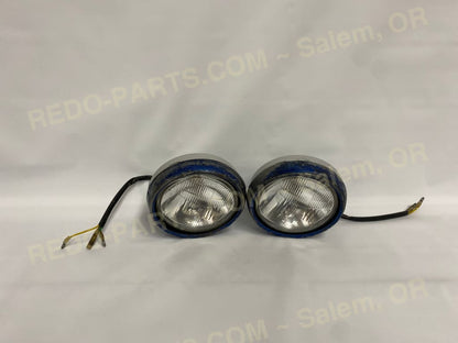 Factory OEM 1991 Gray Headlights 1 set of two *USED* Parts - Used