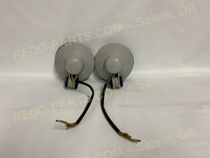 Factory OEM 1991 Gray Headlights 1 set of two *USED* Parts - Used