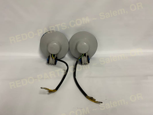 Factory OEM 1991 Gray Headlights 1 set of two *USED* Parts - Used