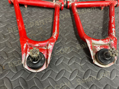 Factory OEM A-Arms Upper and Lower Set of 4 Red *USED* Parts - Used