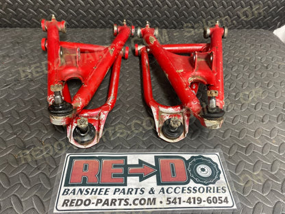 Factory OEM A-Arms Upper and Lower Set of 4 Red *USED* Parts - Used