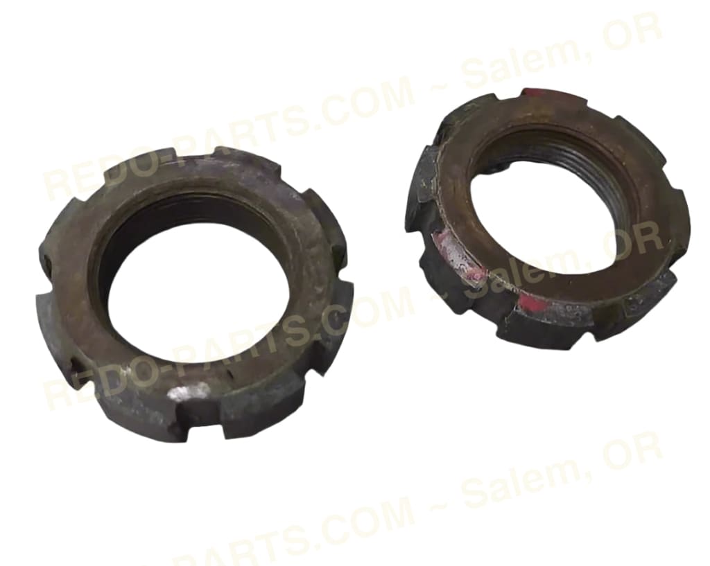 Factory OEM Axle Locknuts for ’87 Only w/ 4 bolt Carrier *USED* Parts - Used