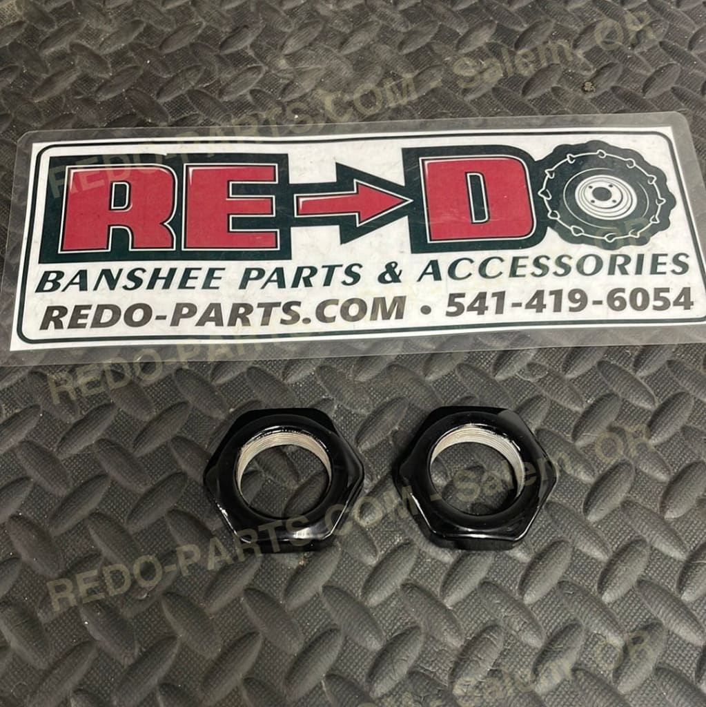 Factory OEM Axle Nuts Powder Coated Black *LIKE NEW USED* Parts - Used