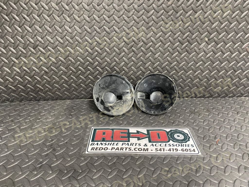 Factory OEM Black Headlight Buckets. (Pair). *USED* Parts - Used
