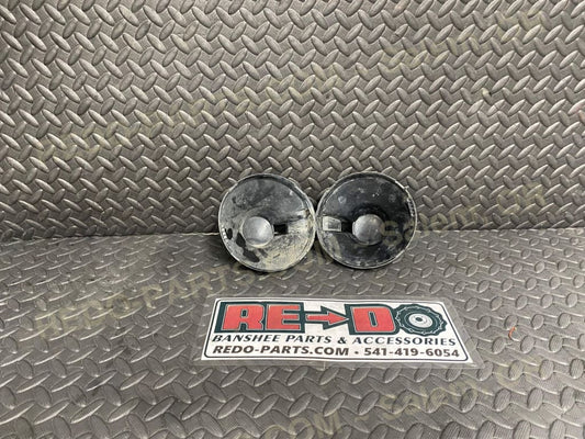 Factory OEM Black Headlight Buckets. (Pair). *USED* Parts - Used