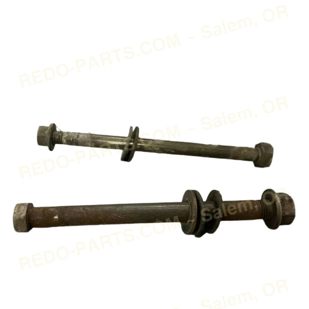 carrier bolts with nuts and washers