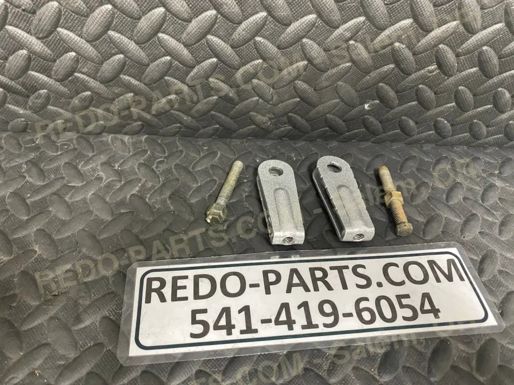 Factory OEM Chain Adjusters. Fresh Silver Powder Coating *USED* Parts - Used