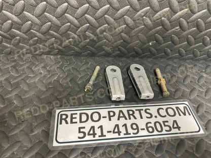 Factory OEM Chain Adjusters. Fresh Silver Powder Coating *USED* Parts - Used