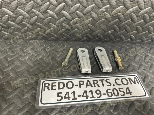 Factory OEM Chain Adjusters. Fresh Silver Powder Coating *USED* Parts - Used