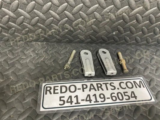 Factory OEM Chain Adjusters. Fresh Silver Powder Coating *USED* Parts - Used