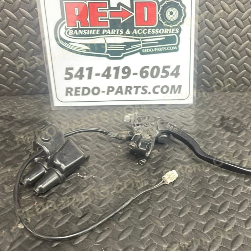 Factory OEM Clutch and Brake Lever Assembly w/ Perch and Cover Stock Photo *USED* Parts - Used