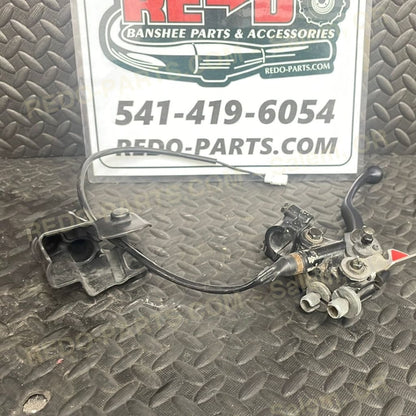 Factory OEM Clutch and Brake Lever Assembly w/ Perch and Cover Stock Photo *USED* Parts - Used