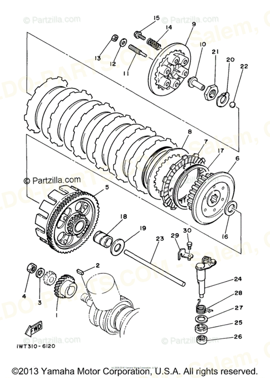 Factory OEM Clutch Basket *NEW* Parts - New