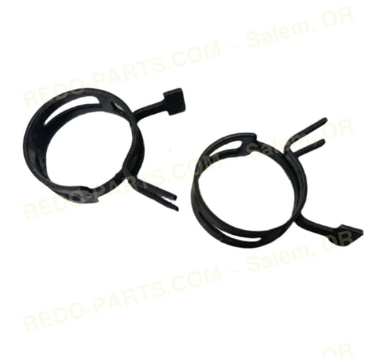 Factory OEM Cross Over or Boost Tank Clamps Set of 2 Stock Photo *Used* Parts - Used