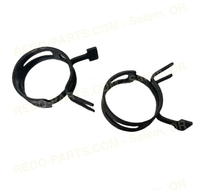 Factory OEM Cross Over or Boost Tank Clamps Set of 2 Stock Photo *Used* Parts - Used
