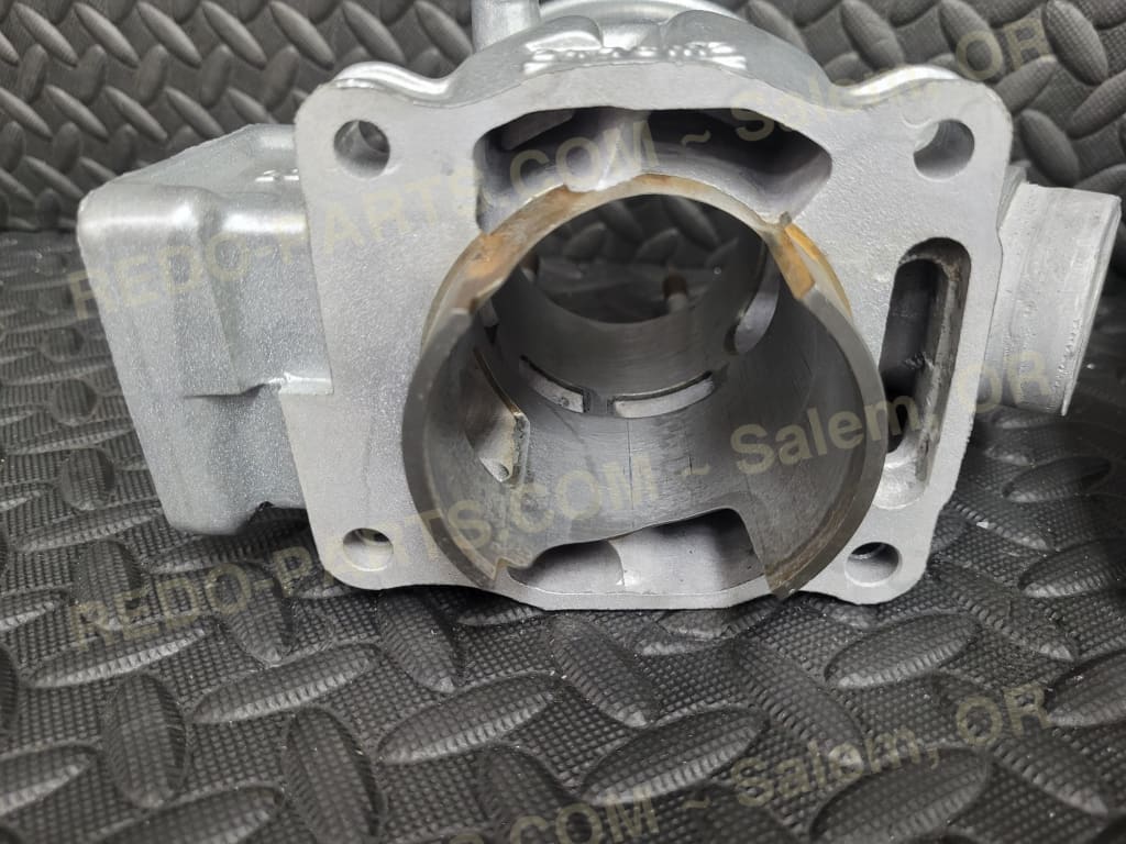 Factory OEM Cylinders 65.25mm Set of 2 Need Bore New Powder Coating Silver *USED* Parts - Used