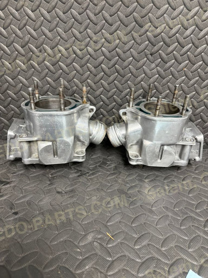 Factory OEM Cylinders 65.50mm (Need Bore) Heavily Ported - Polished*USED* - Parts - Used