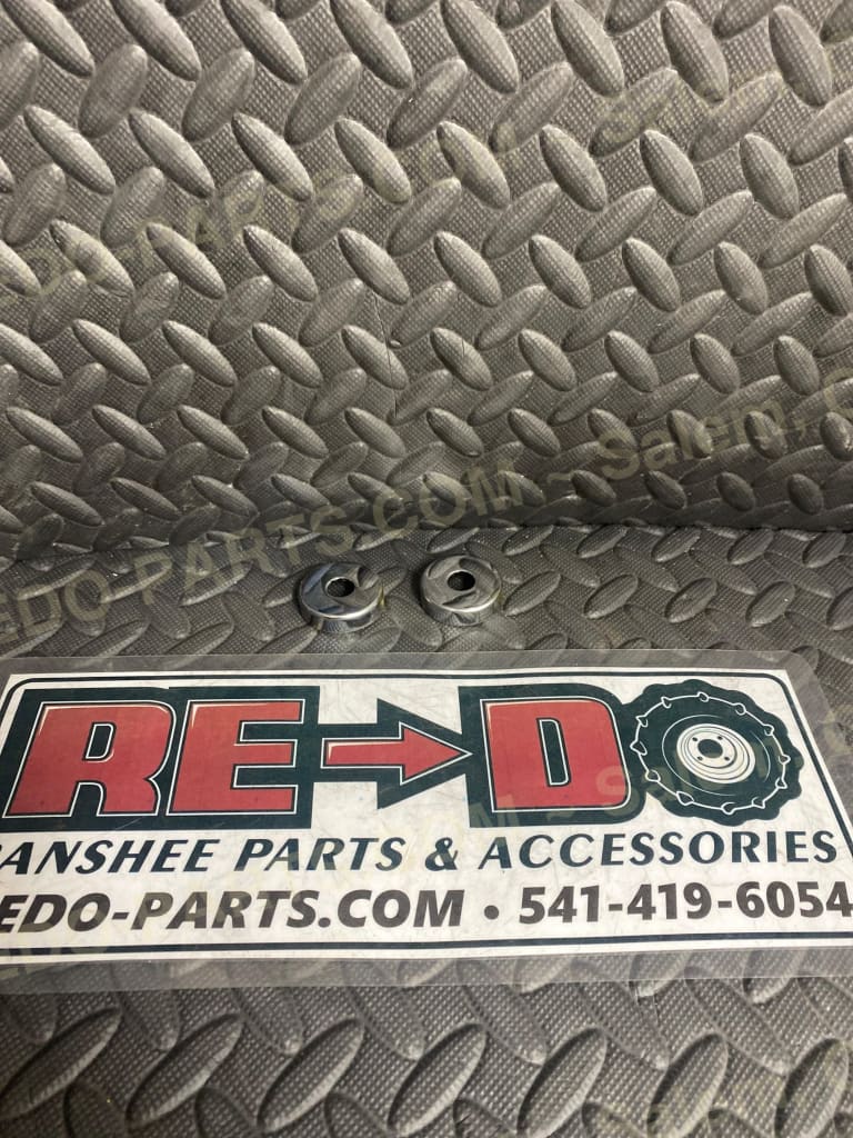 Factory OEM Dust Caps For A-Arms. Set of Two *NEW CHROME* Parts - Used