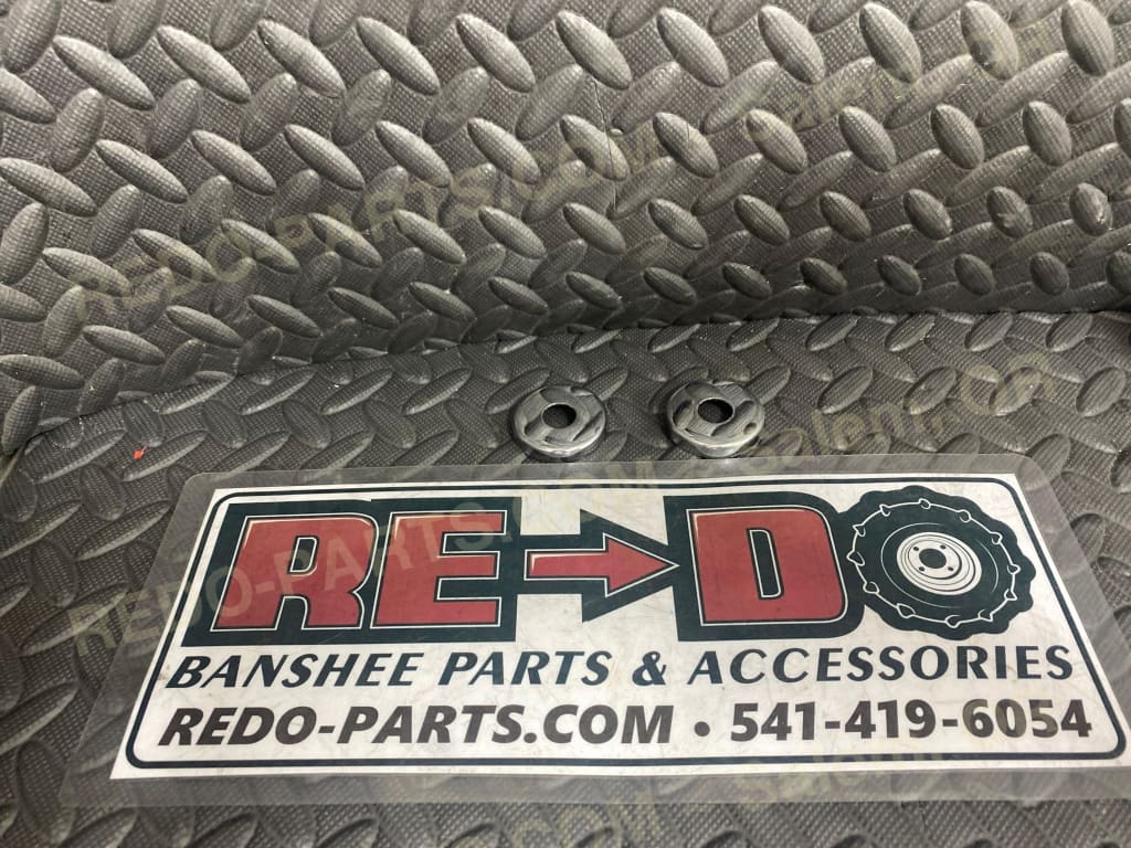 Factory OEM Dust Caps For Small Swing Arm Linkage Set of Two *NEW CHROME* Parts - Used