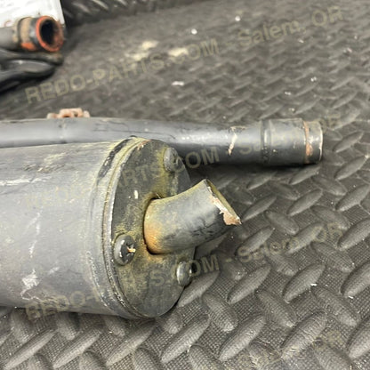 Factory OEM Exhaust Full Set Pipes Mid Pipes Silencer Good Condition Stock Photo *Used* Parts - Used
