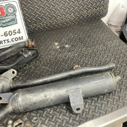 Factory OEM Exhaust Full Set Pipes Mid Pipes Silencer Good Condition Stock Photo *Used* Parts - Used