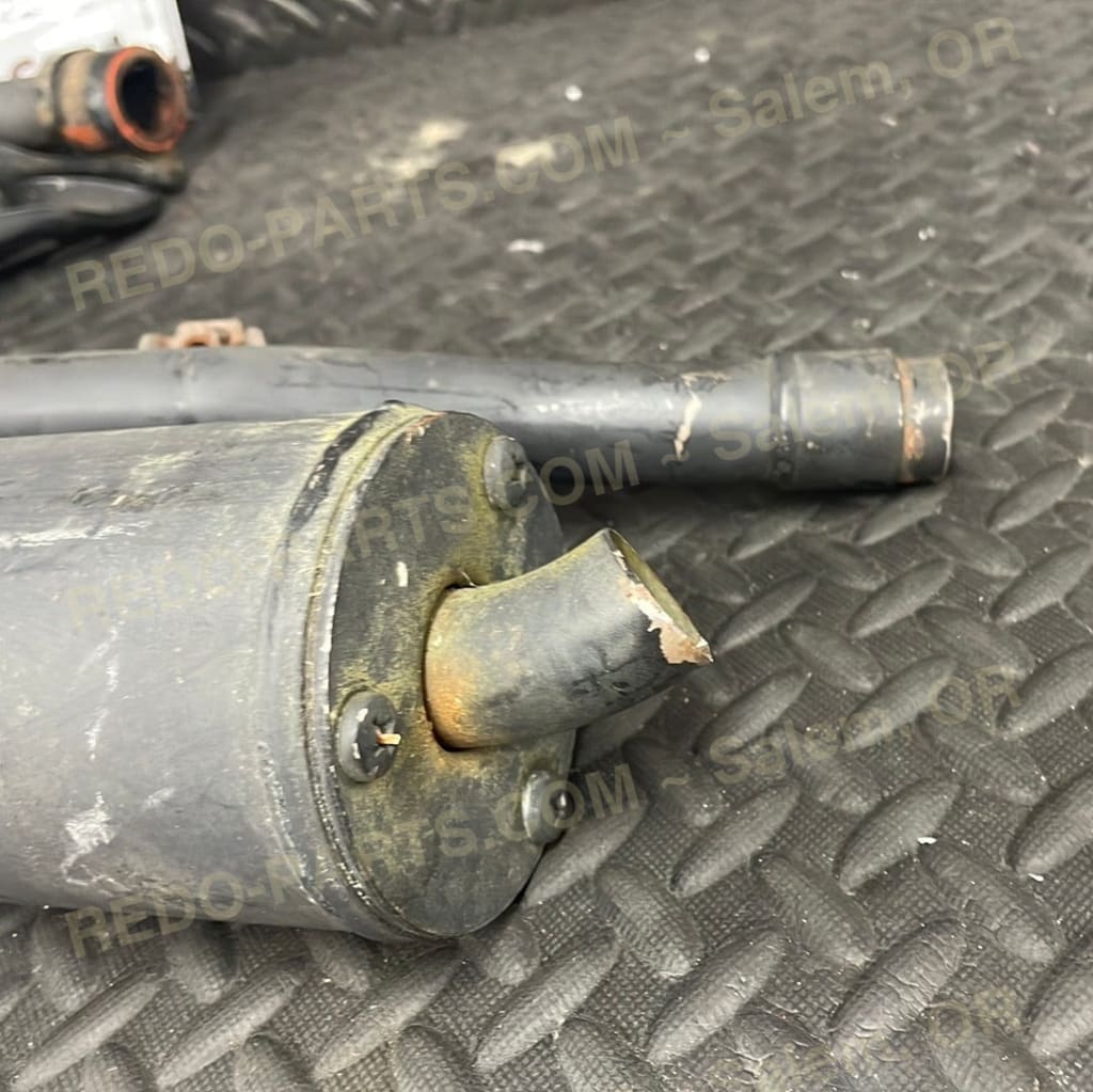 Factory OEM Exhaust Full Set Pipes Mid Pipes Silencer Good Condition Stock Photo *Used* Parts - Used