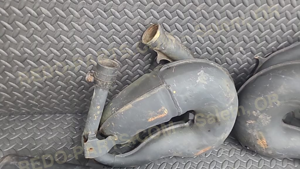 Factory OEM Exhaust Head Mid Pipes and Silencers *USED LIKE NEW* Parts - Used