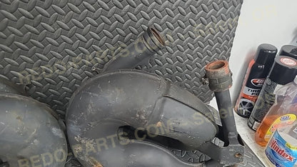 Factory OEM Exhaust Head Mid Pipes and Silencers *USED LIKE NEW* Parts - Used