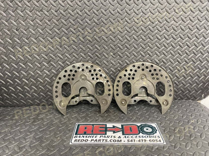 Factory OEM Front Brake Shields *USED* Parts - Used