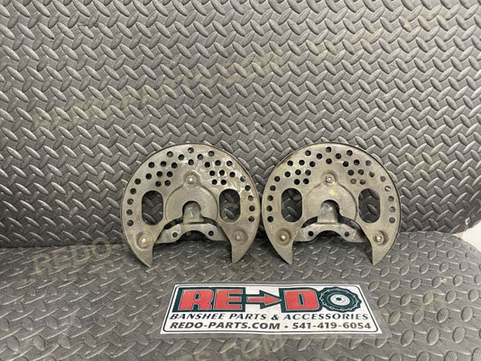 Factory OEM Front Brake Shields *USED* Parts - Used