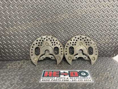 Factory OEM Front Brake Shields *USED* Parts - Used