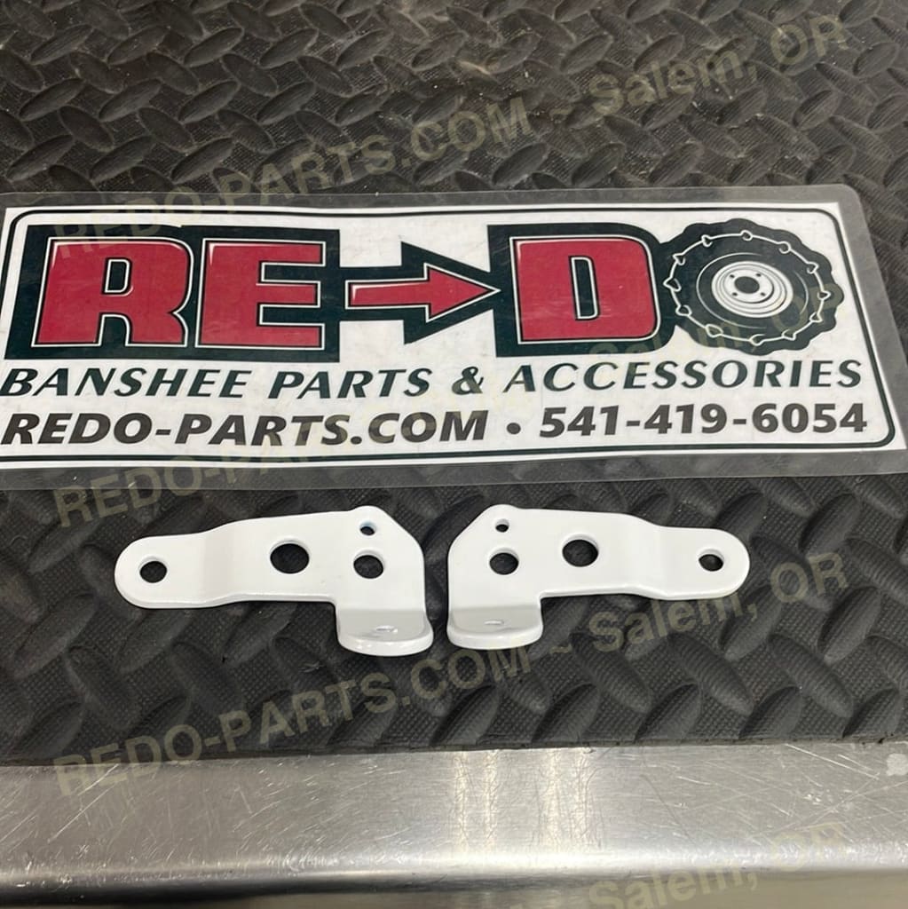 Factory OEM Front Radiator Mounts Powder Coated White *LIKE NEW USED* Parts - Used