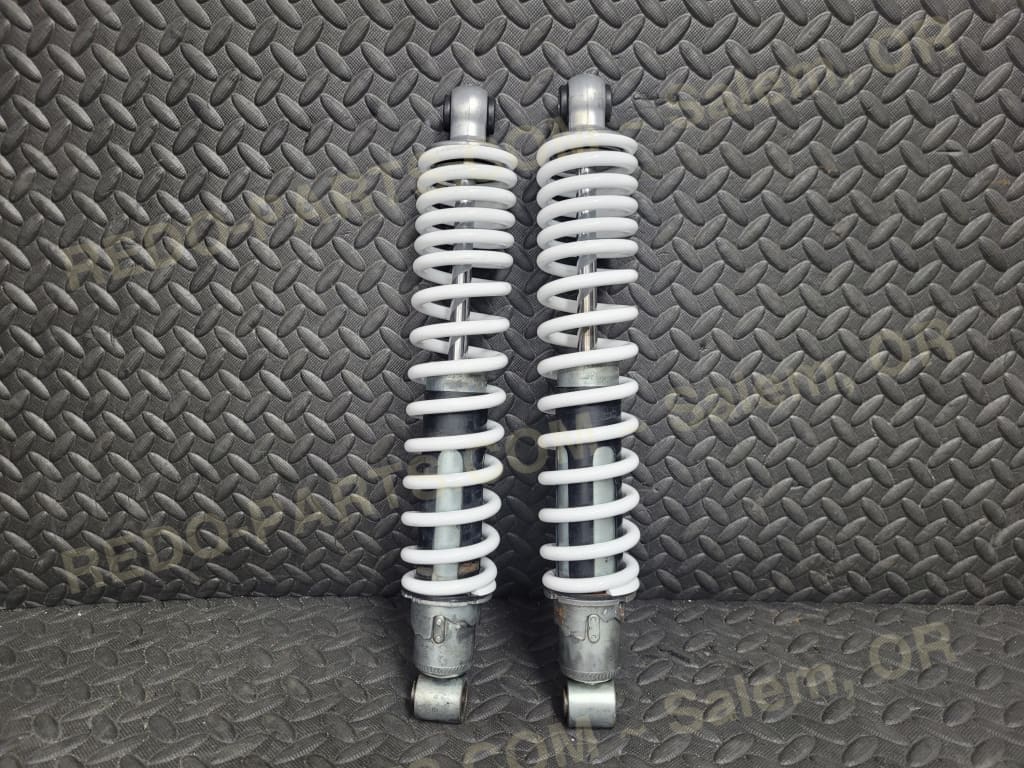 Factory OEM Front Shocks Set of 2 White Small Dent *USED* - Parts - Used